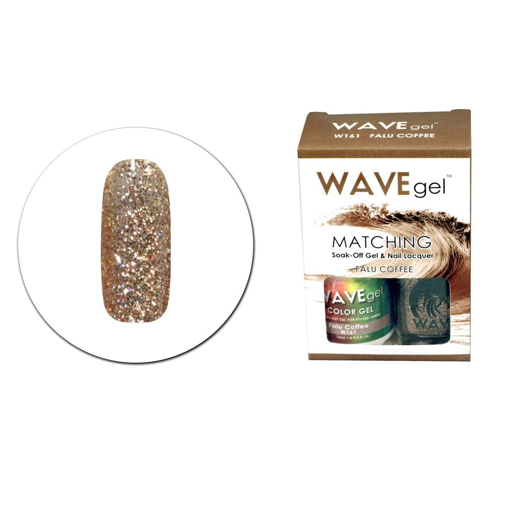WAVE DUO GEL+POLISH - FALU COFFEE - W161