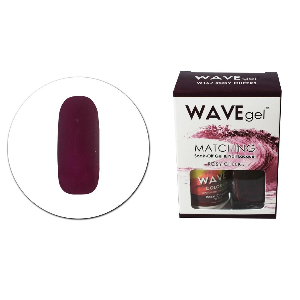 WAVE DUO GEL+POLISH - ROSY CHEEKS - W167