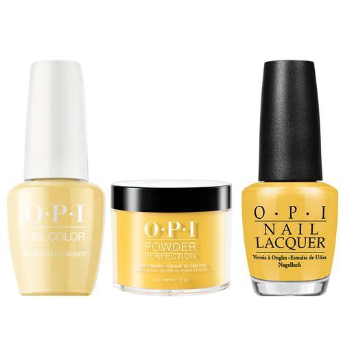 OPI 3in1 Matching Trio - W56 Never A Dulles Moment