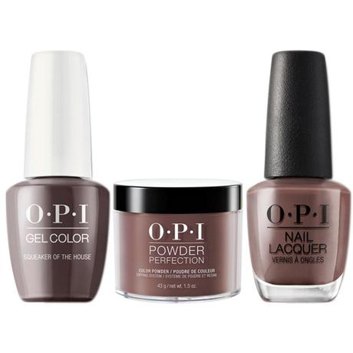 OPI 3in1 Matching Trio - W60 Squeaker Of The House