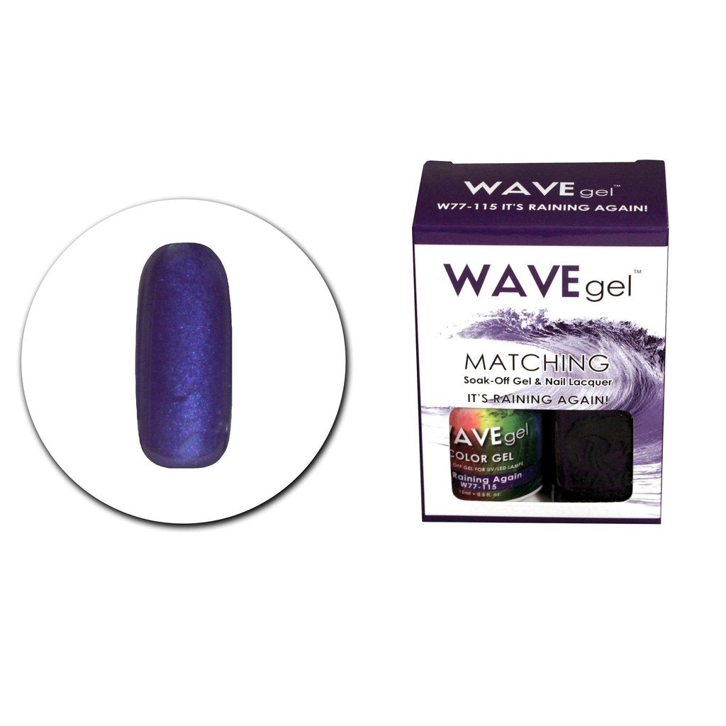 WAVE DUO GEL+POLISH - It's Raining Again - W77115