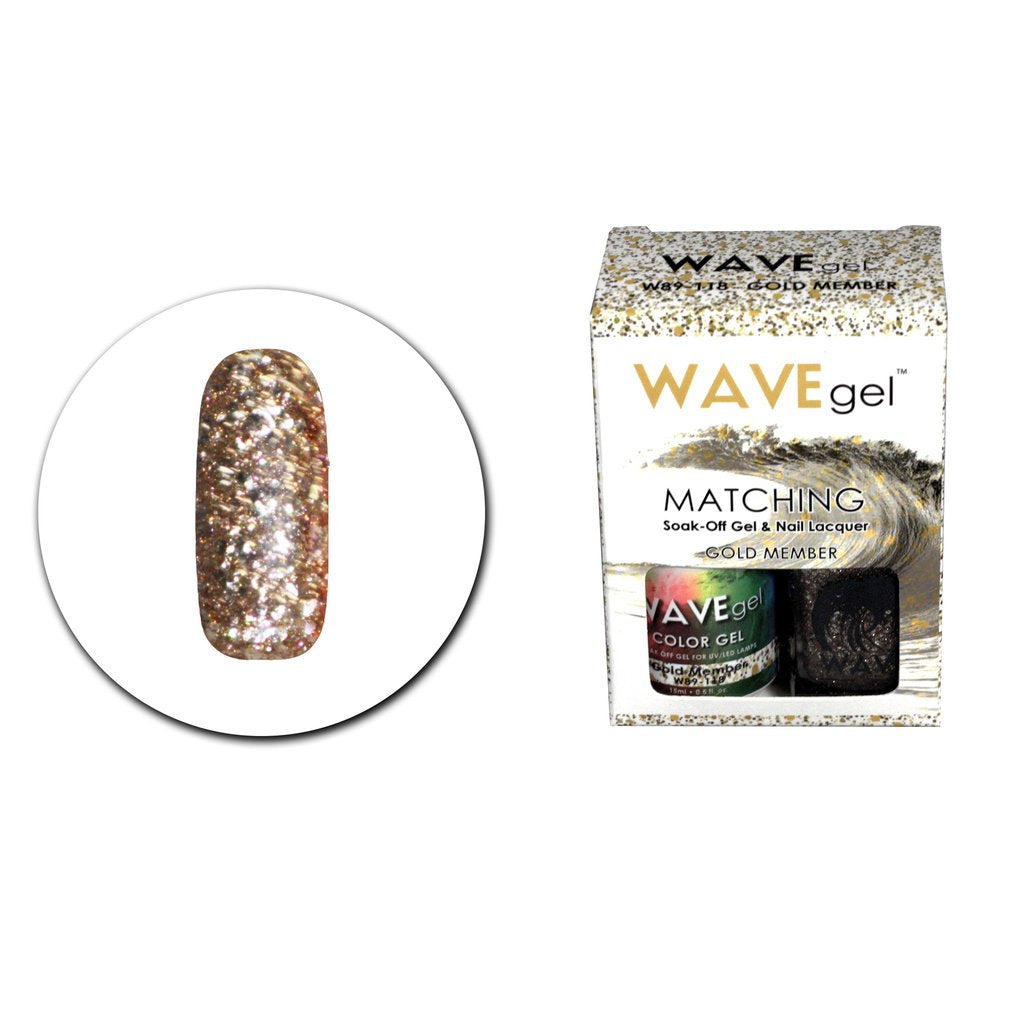 WAVE DUO GEL+POLISH - Gold Member - W89118