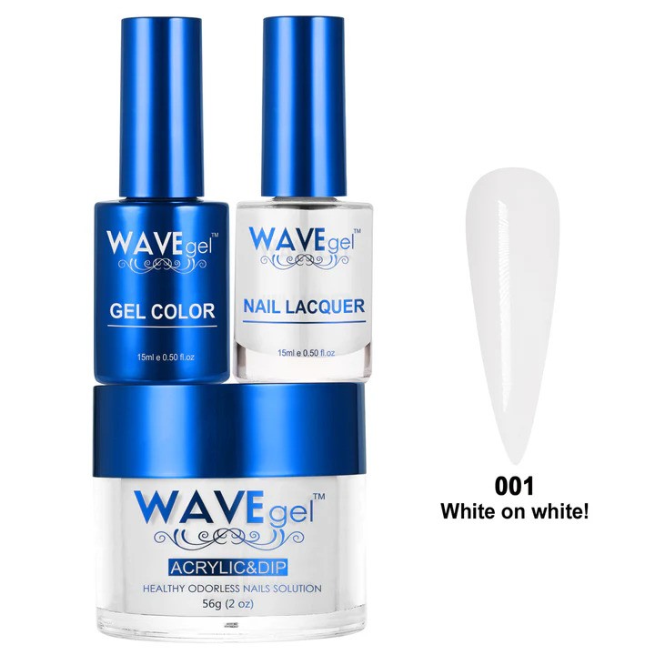 WAVEgel Royal 3IN1 - WR01 White On White