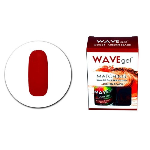 WAVE DUO GEL+POLISH - Auburn Beach - WCG84