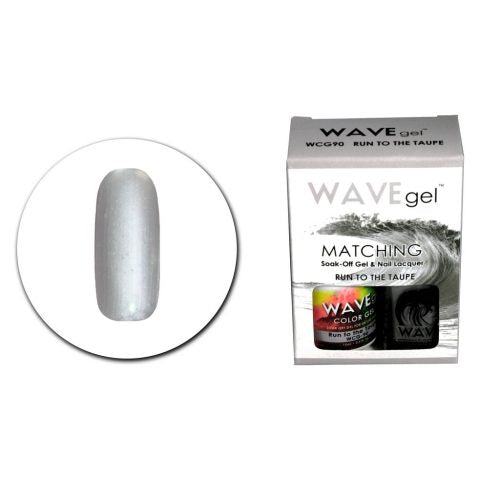 WAVE DUO GEL+POLISH - Run To The Taupe - WCG90
