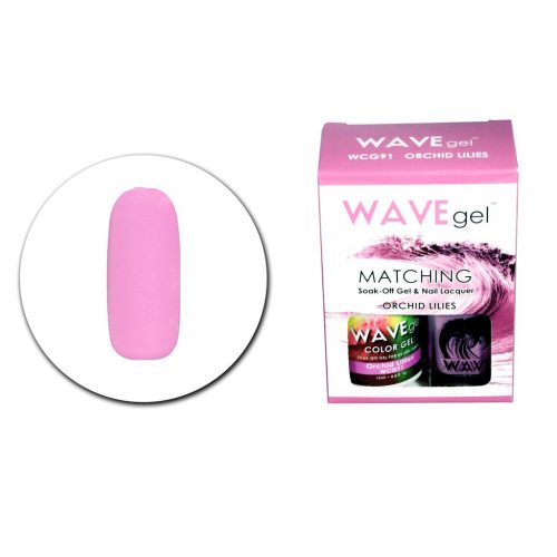 WAVE DUO GEL+POLISH - Orchid Lilies - WCG91