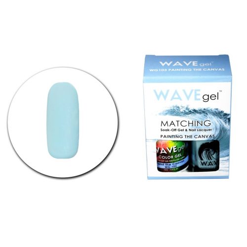WAVE DUO GEL+POLISH - Painting The Canvas - WG103