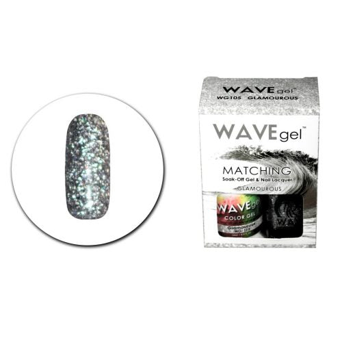 WAVE DUO GEL+POLISH - Glamourous - WG105