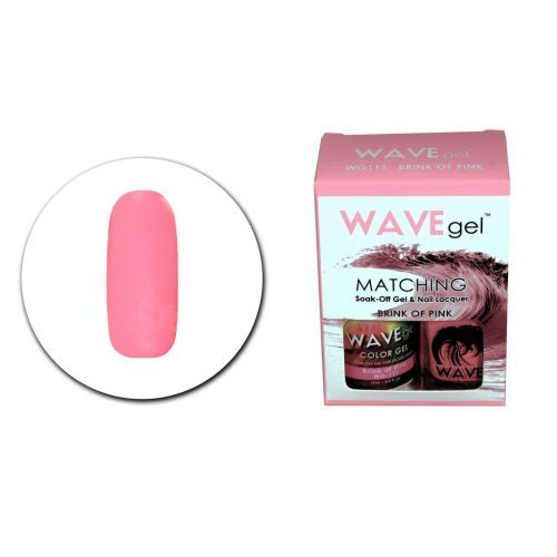 WAVE DUO GEL+POLISH - Brink Of Pink - WG111