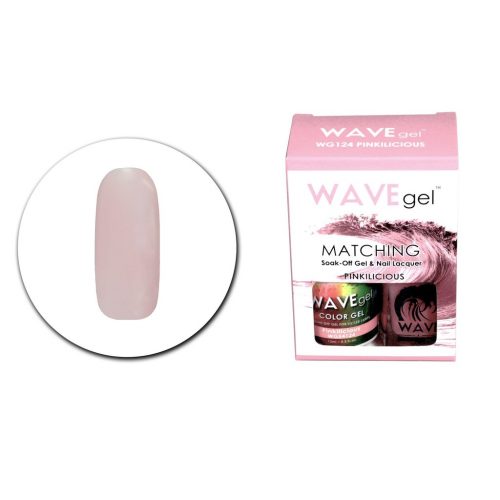 WAVE DUO GEL+POLISH - Pinkilicious - WG124