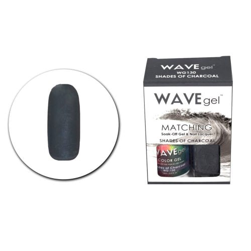 WAVE DUO GEL+POLISH - Shades of Charcoal - WG130