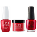 OPI 3in1 Matching Trio - Z13 Color So Hot It Berns