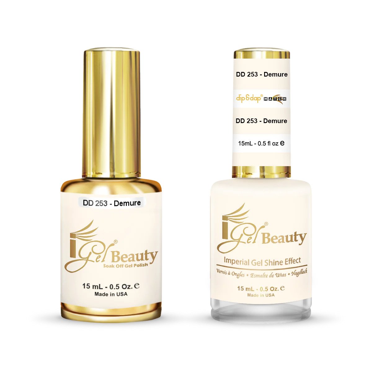 iGel Dip & Dap Match – 253 Demure
